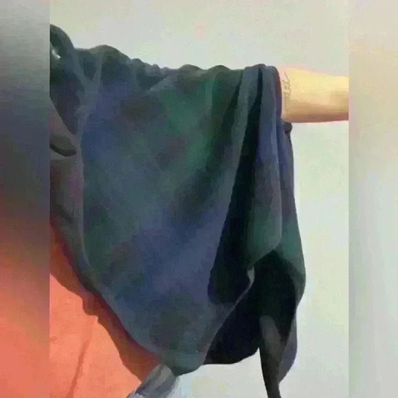 NWT Cuddl Duds plaid poncho shurg Size S/M - Picture 9 of 13